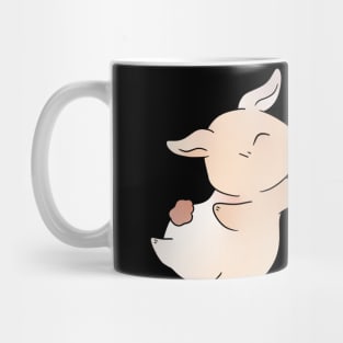 Twin Happy Rabbit | Claude Holand Lop Dumbo |  Bunniesmee Mug